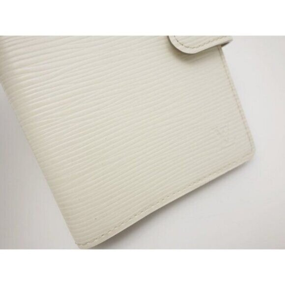 Authentic Louis Vuitton Ring Agenda Cover PM Passport Holder Planner Epi Leather - Picture 9 of 11